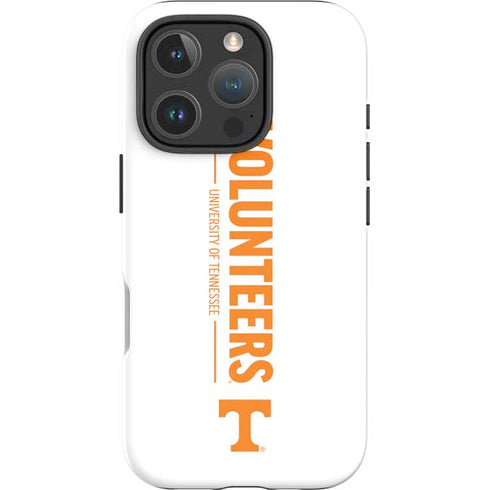 University of Tennessee-Knoxville Volunteers Text iPhone 16 Pro Impact Case